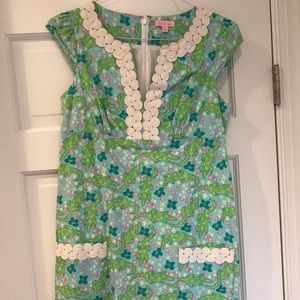 Lilly Pulitzer Shift Dress in Alberta Gator print